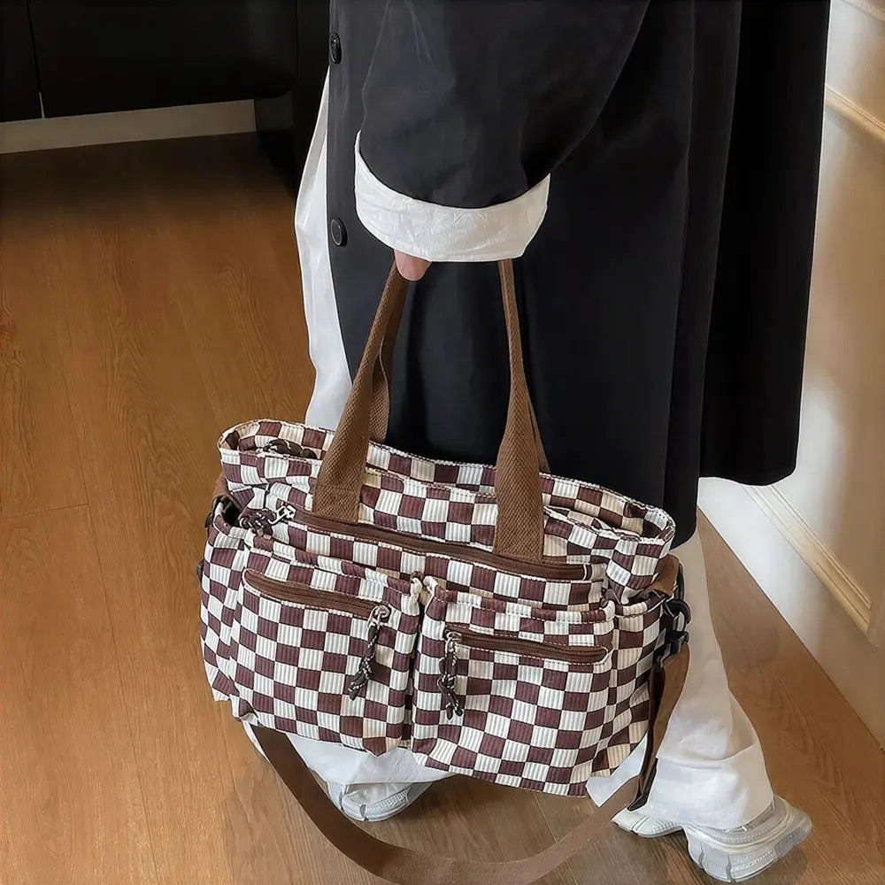 Kanna | Checkered Corduroy