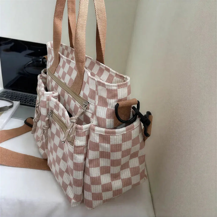 Kanna | Checkered Corduroy
