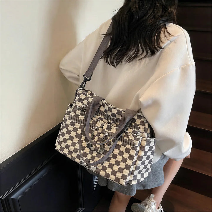 Kanna | Checkered Corduroy