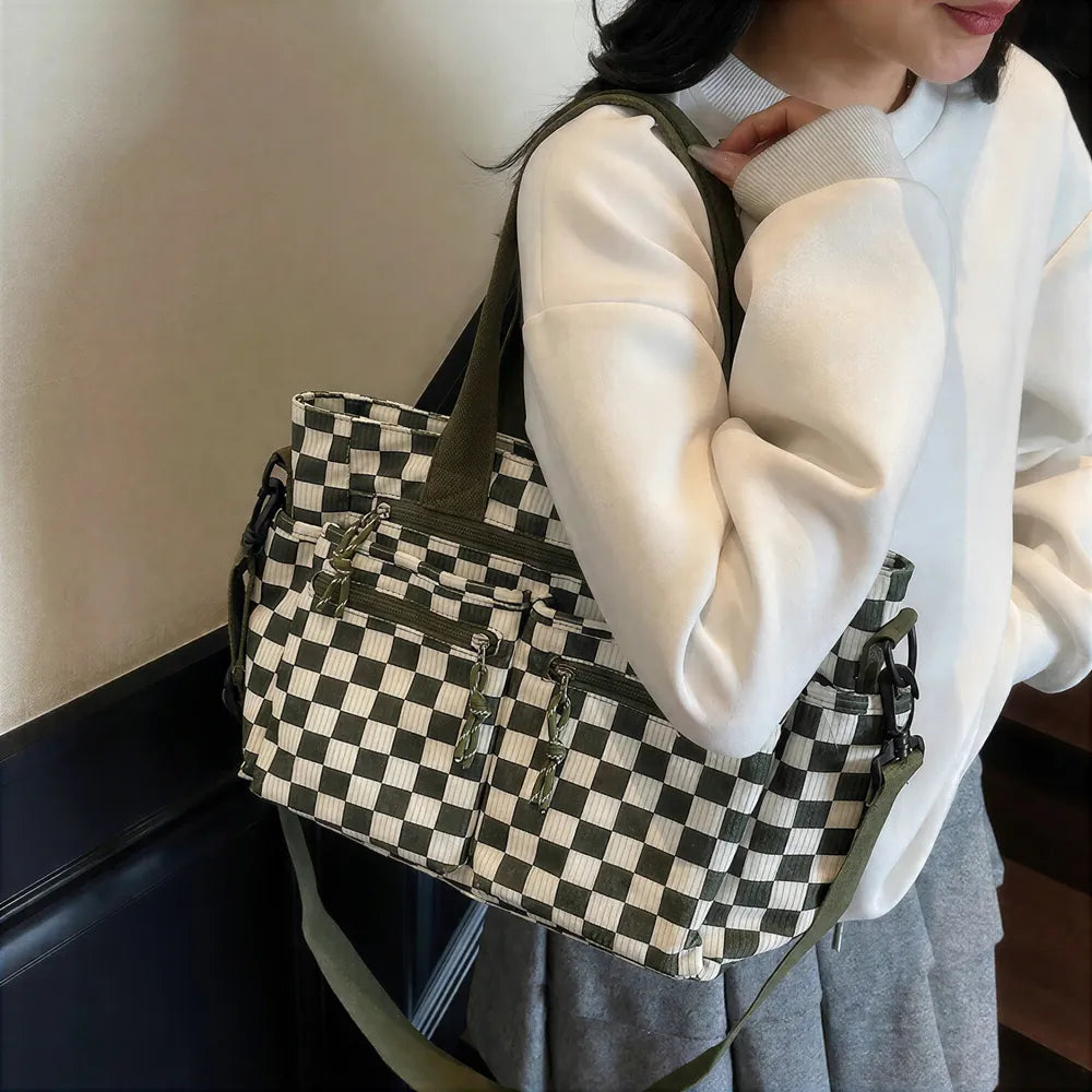 Kanna | Checkered Corduroy