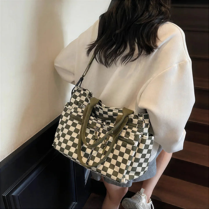 Kanna | Checkered Corduroy