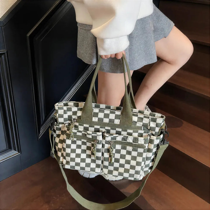 Kanna | Checkered Corduroy