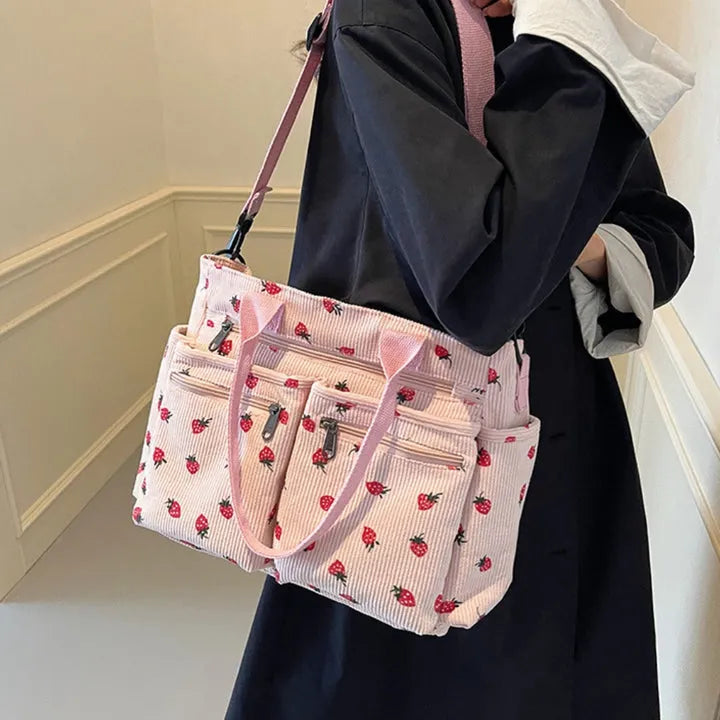 Kanna | Corduroy & Strawberry