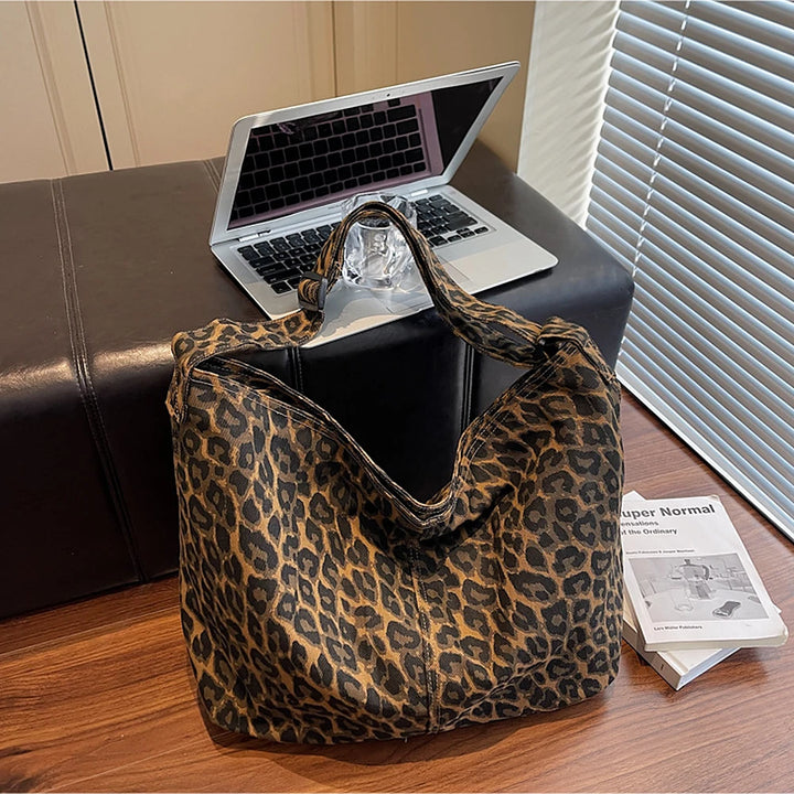 Gaia slouchy printed hobo bag